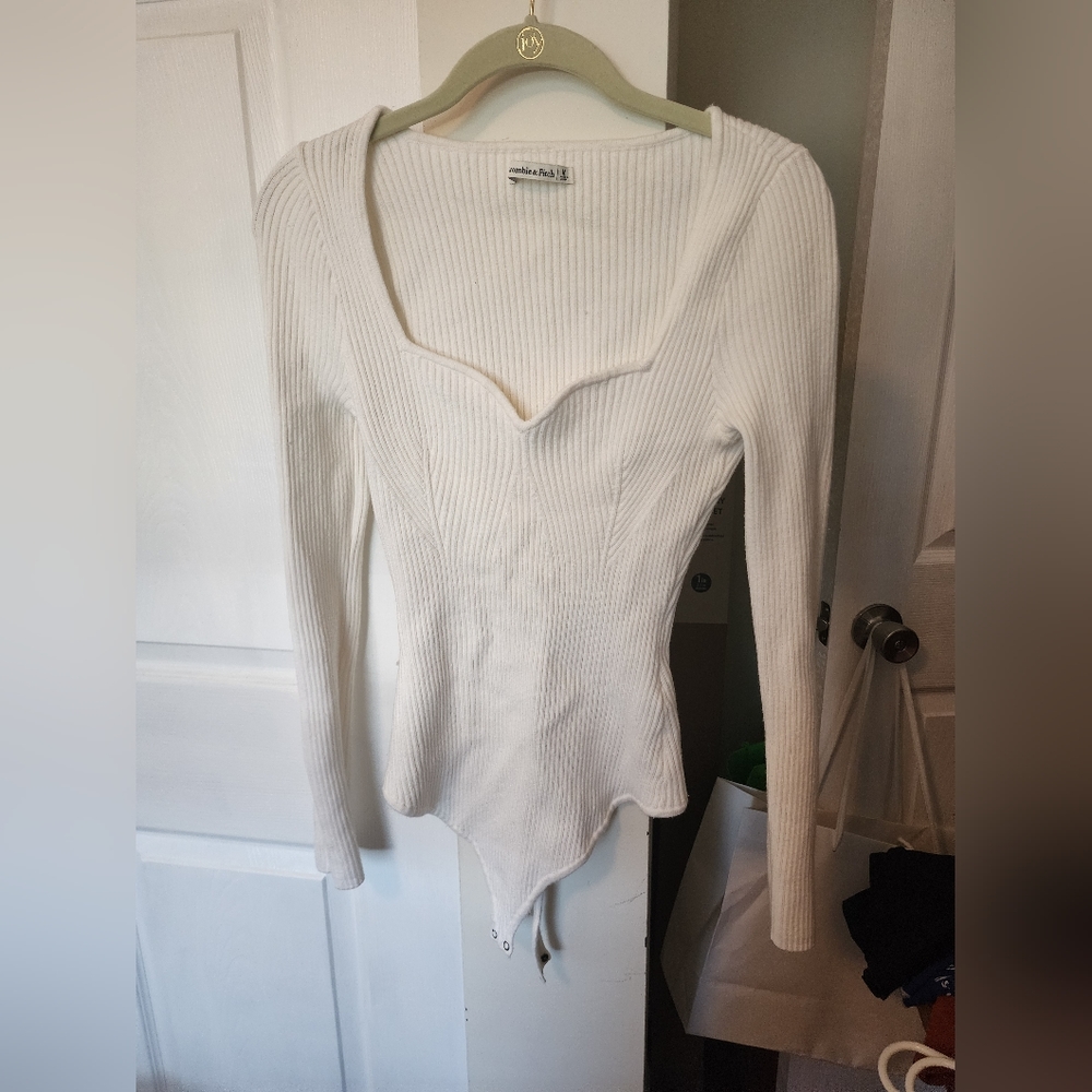 Abercrombie longsleev sweater bodysuit